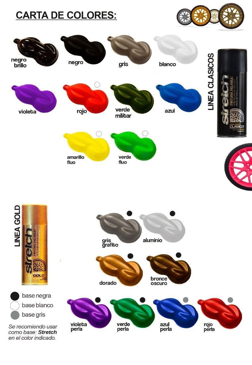 PINTURA REMOVIBLE PARA AUTOS Y MOTOS