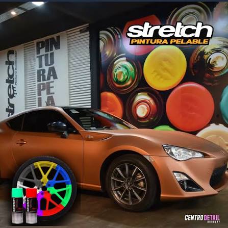 PINTURA REMOVIBLE PARA AUTOS Y MOTOS