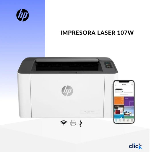 IMPRESORA HP LÁSER 107W